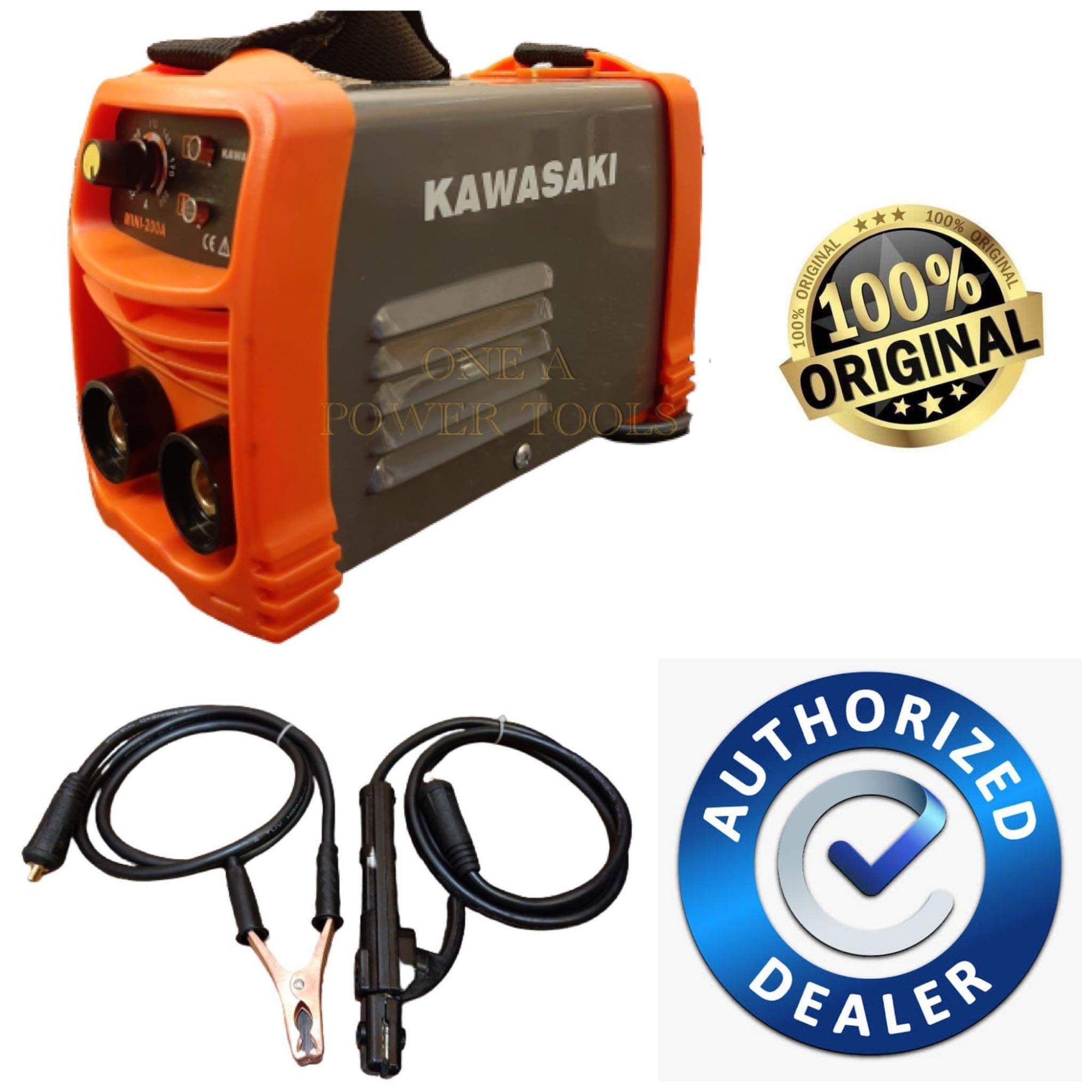 KAWASAKI Mini Portable Inverter Welding Machine 200amps Complete with