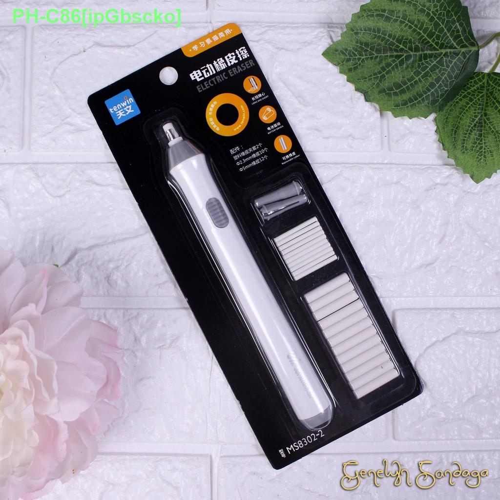 (ORIGINAL) Tenwin Electric Eraser with Refill Lazada PH