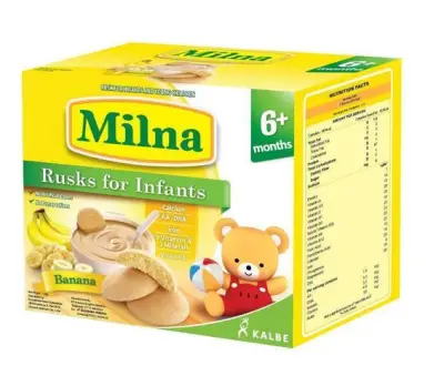 Milna Rusks for Infants +6mos Banana 130g
