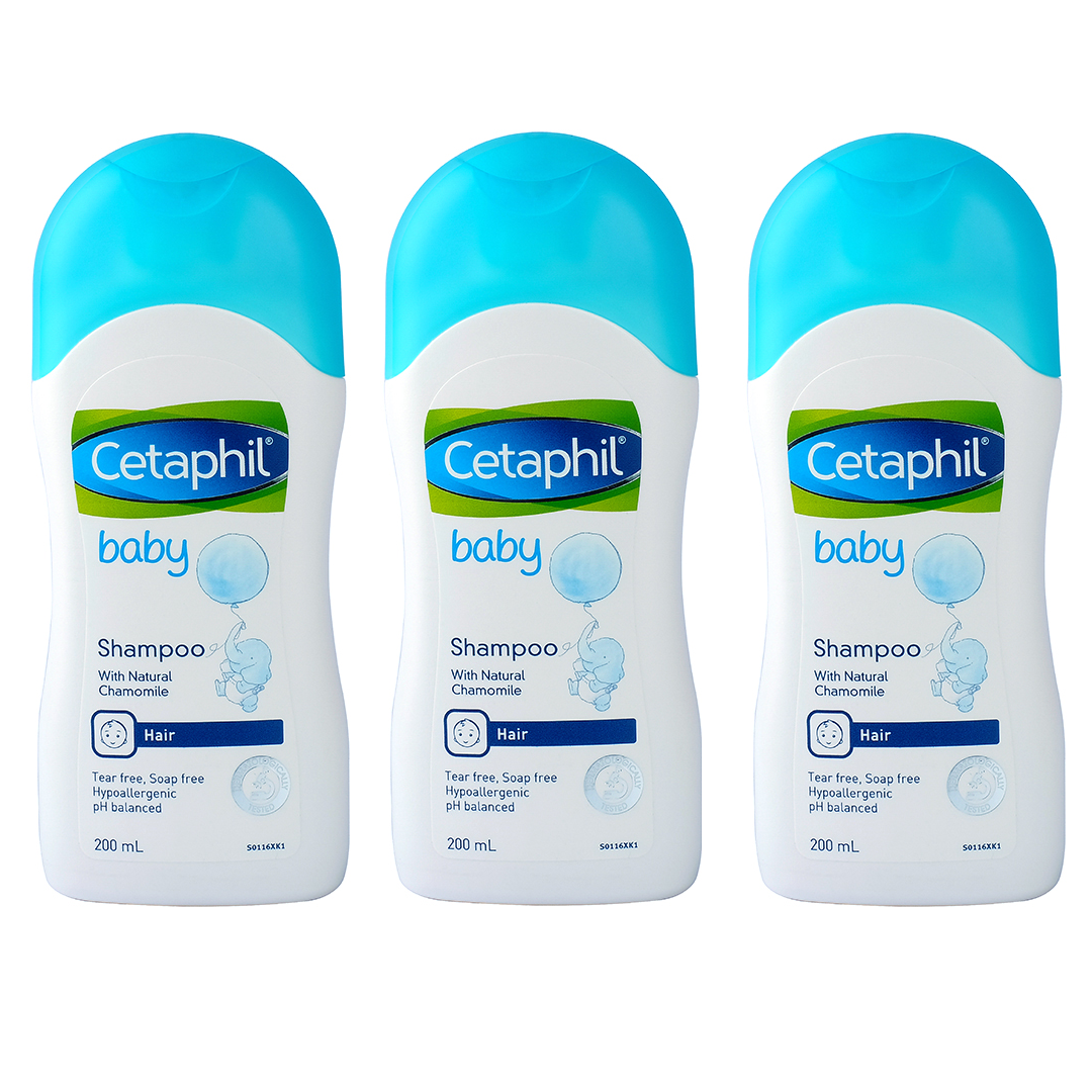 Cetaphil Baby Shampoo with Chamomile 200ml (Set Of 3) Lazada PH