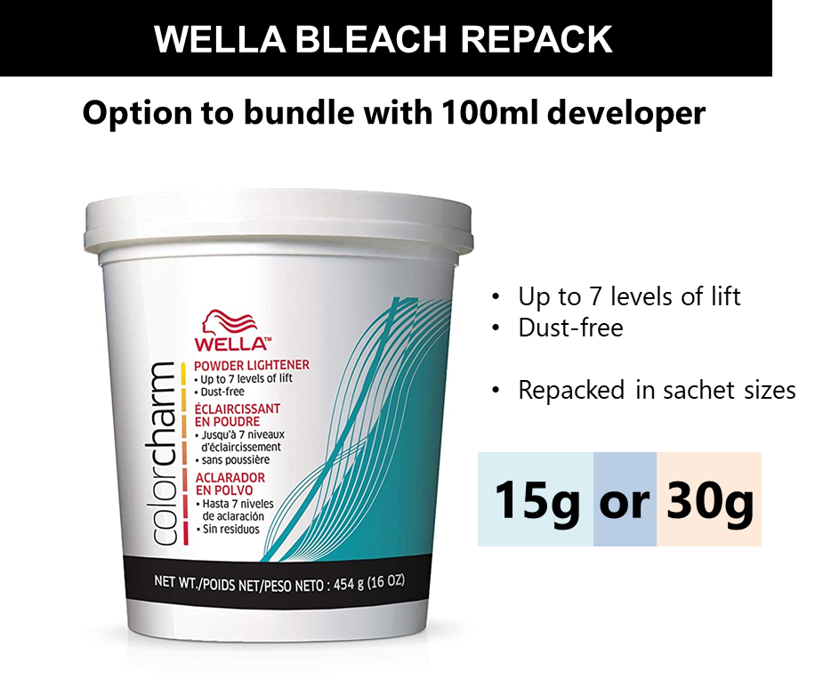 Wella Bleaching Powder REPACKED with option to add developer Lazada PH