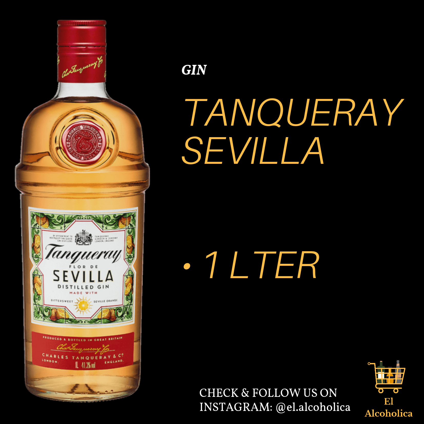 Tanqueray Sevilla 1 Liter Lazada PH