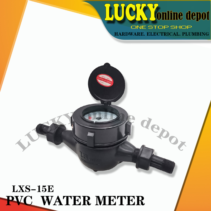 LXS15E BLACK PVC WATER METER / WATER SUB METER Lazada PH