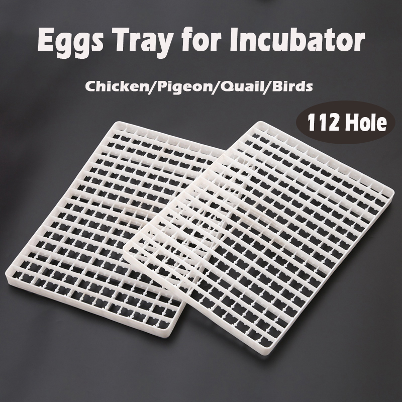 112 Hole Plastic Eggs Tray Industrial Incubator Hatching Egg Tray for