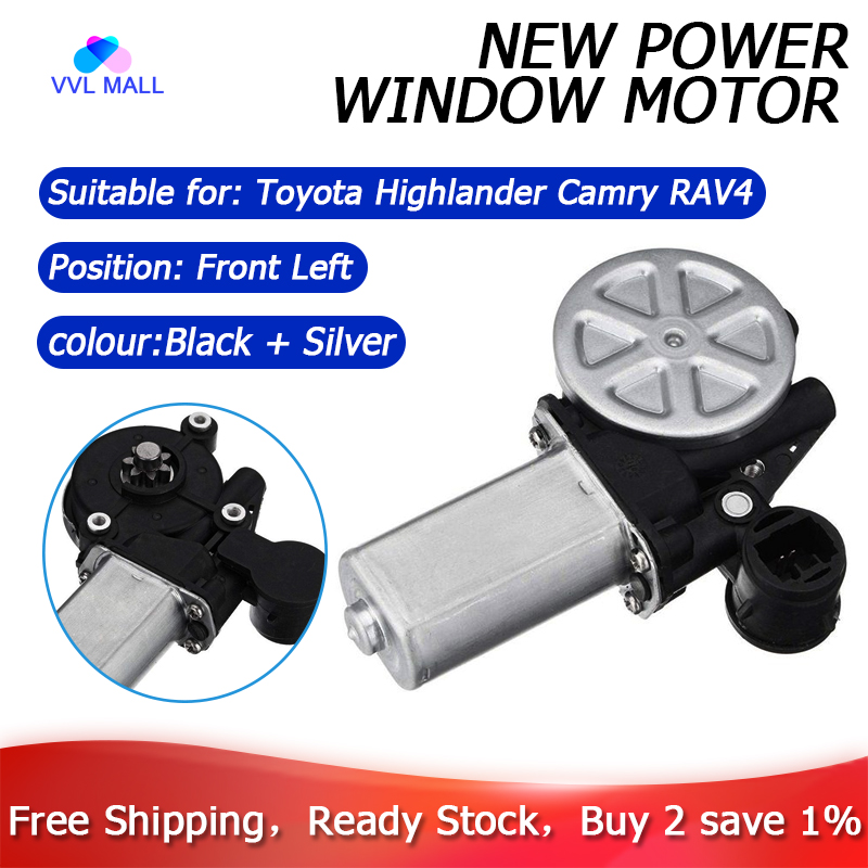 thumbnail image 2 of MotorKing Front Left Power Window Motor – Fits Scion, Toyota Camry, Highlander, RAV4 2 of 2