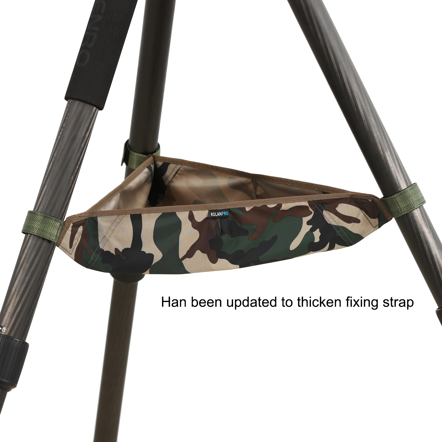 ROLANPRO Tripod Stone Bag Case for Benro Manfrotto Gitzo Triopod Velbon