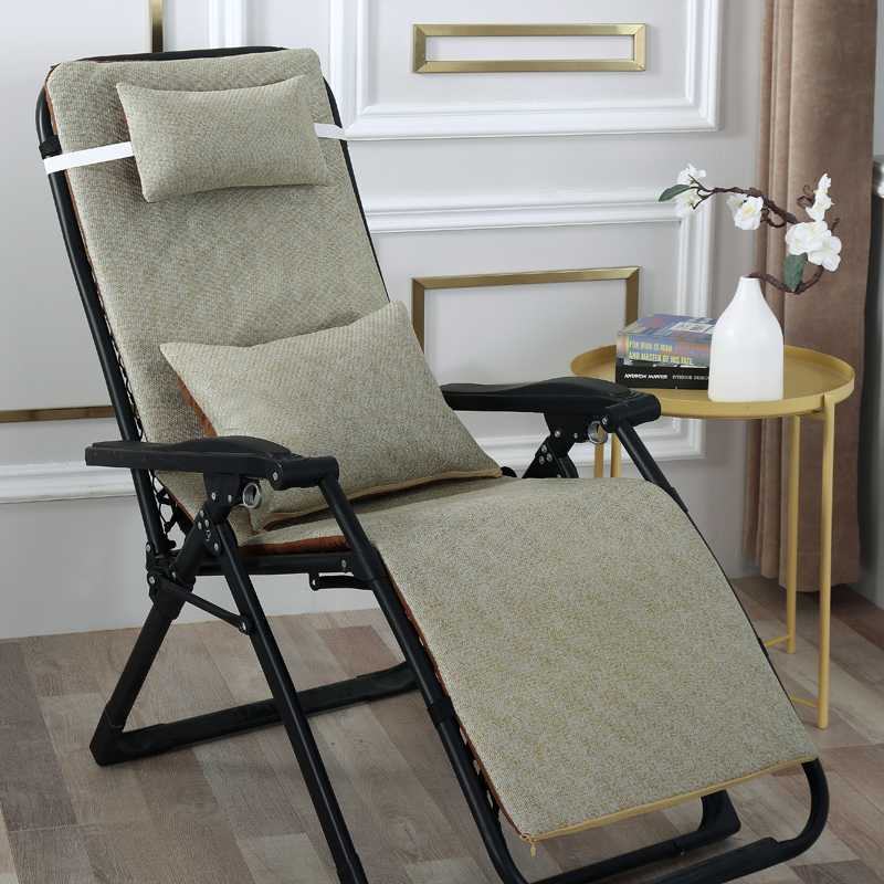 Summer Ice Wicker Lounger Cushion Beach Chair Cushion Boss Chair