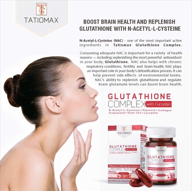 can glutathione reduce dark circles Glutathione Complex with Vitamin C , NAC & Collagen Advanced Anti-Aging 30  Capsules