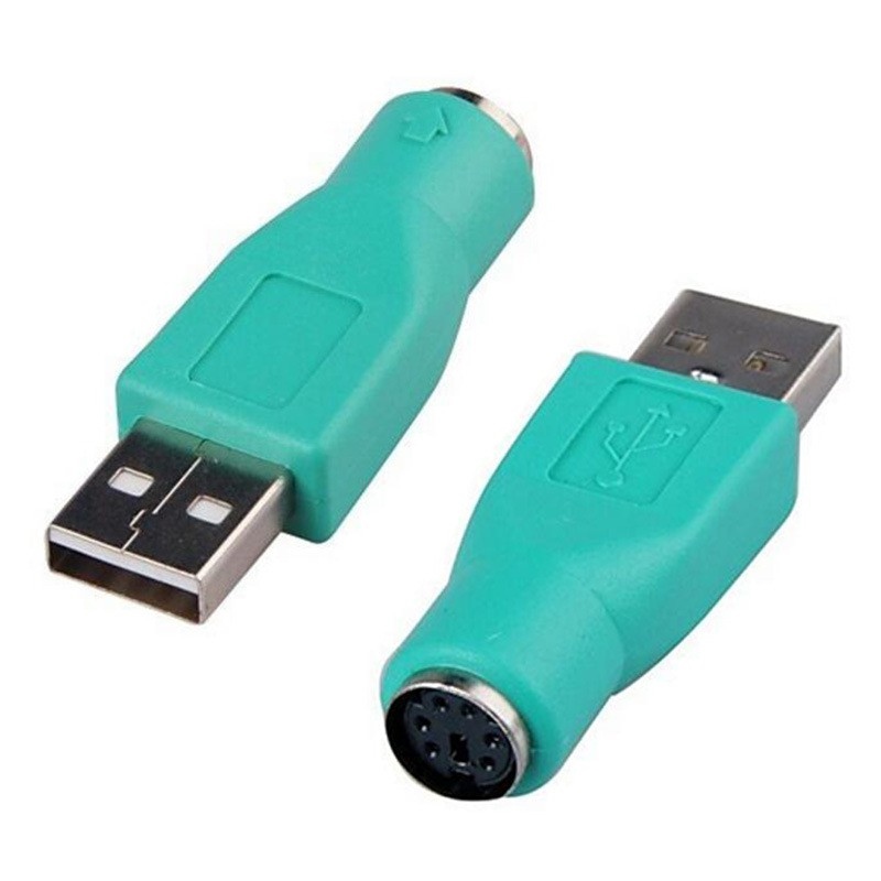 PS/2 Keyboard to USB Adapter - F/M - Keyboard adapter - PS/2 (F) to USB ...