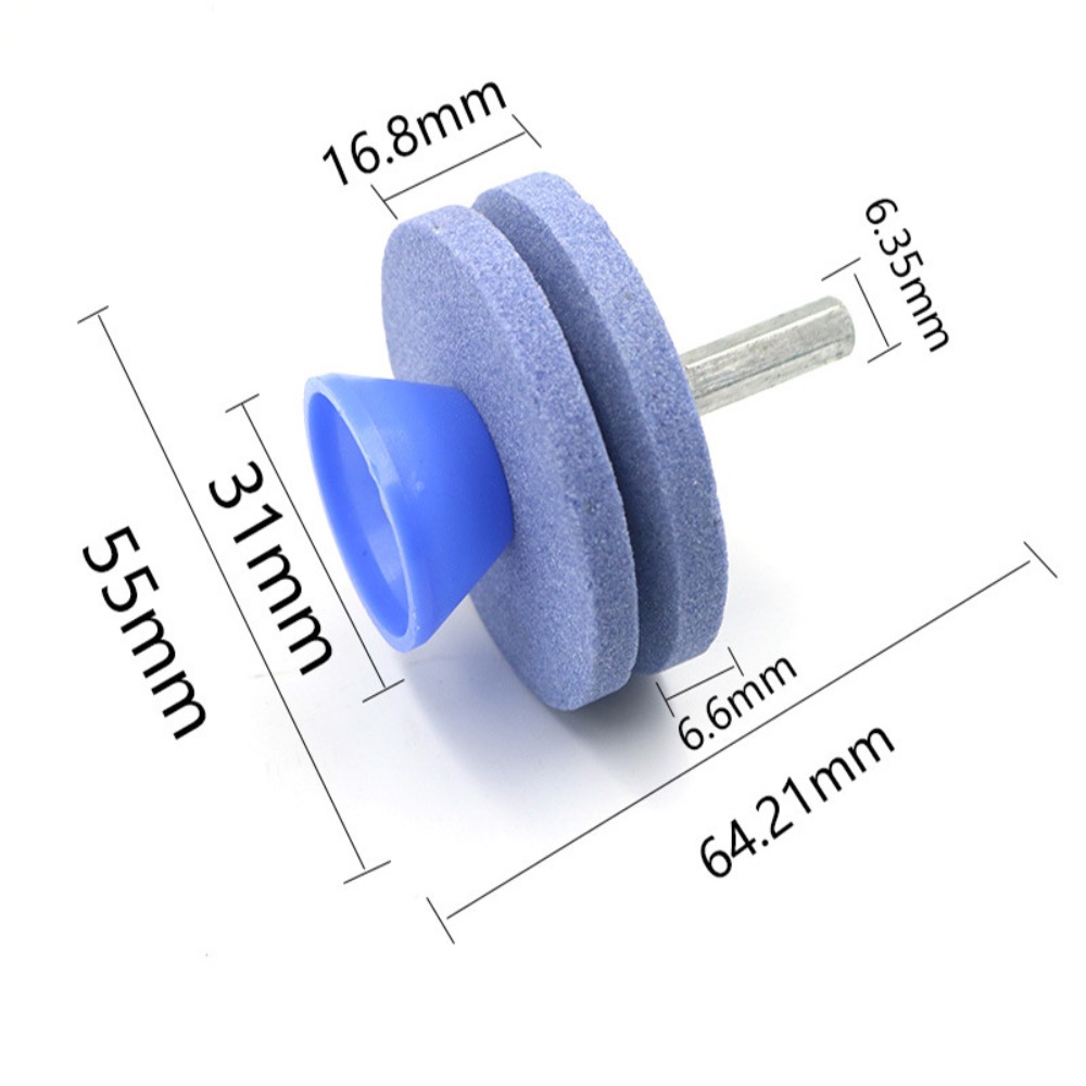 LANZINI Whetstone Sander Drill Sharpening Drill Grinding Stone Grinding Garden Grinding Tool Lawn Mower Sharpener Grinding Cuts Sharpener Sharpener Stone