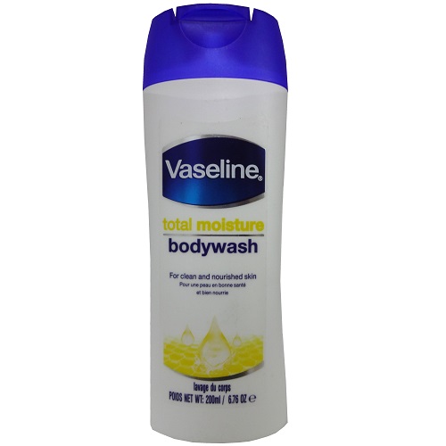 vaseline total moisture body wash