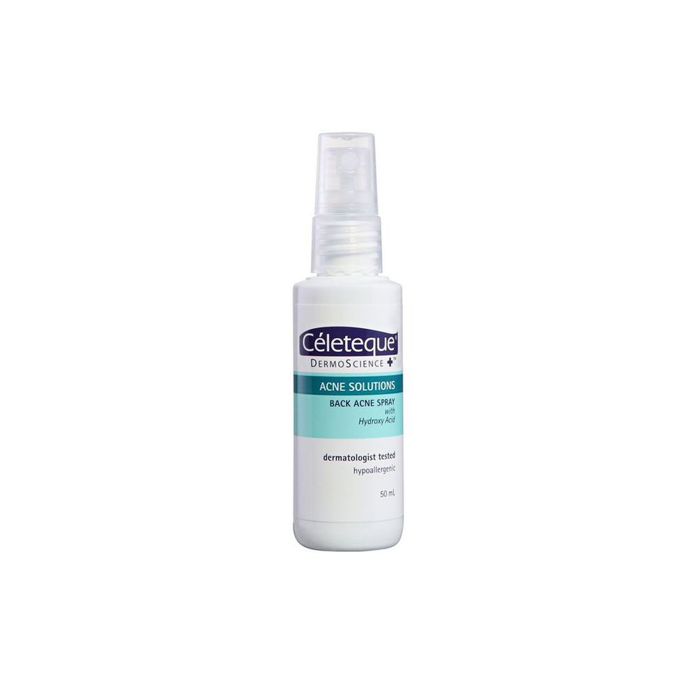 Celeteque Acne Solutions Back Acne Spray 50ml | Lazada PH