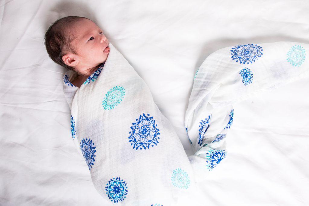 organic swaddle set