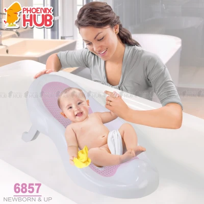 Phoenix Hub 6857 Baby Bath bathtub Device Bath Tub Ergonomic Support for Baby's Spine