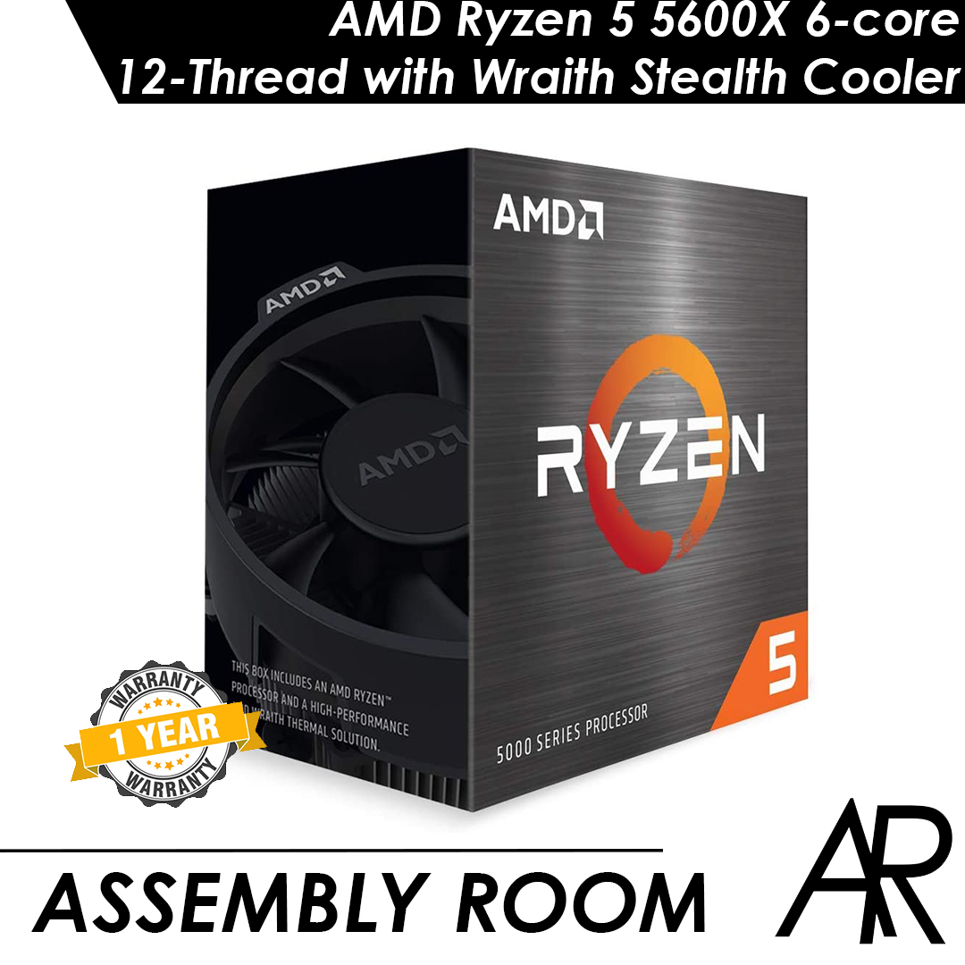 AMD Ryzen 5 5600X 6-core, 12-Thread Unlocked Desktop Processor CPU ...