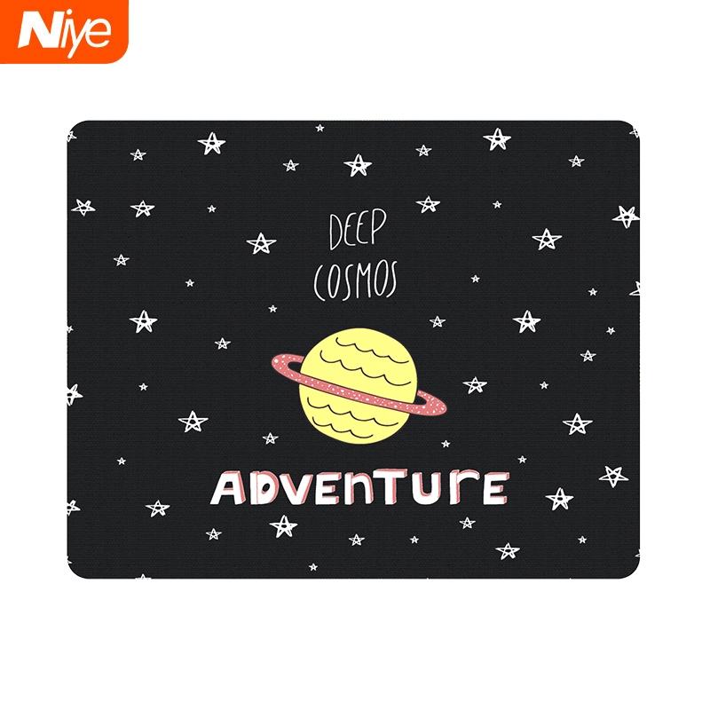 Niye Square Cartoon Mouse Pad Colorful Pattern Non-Slip Mousepad Notebook Mat 260*210*3mm (2)