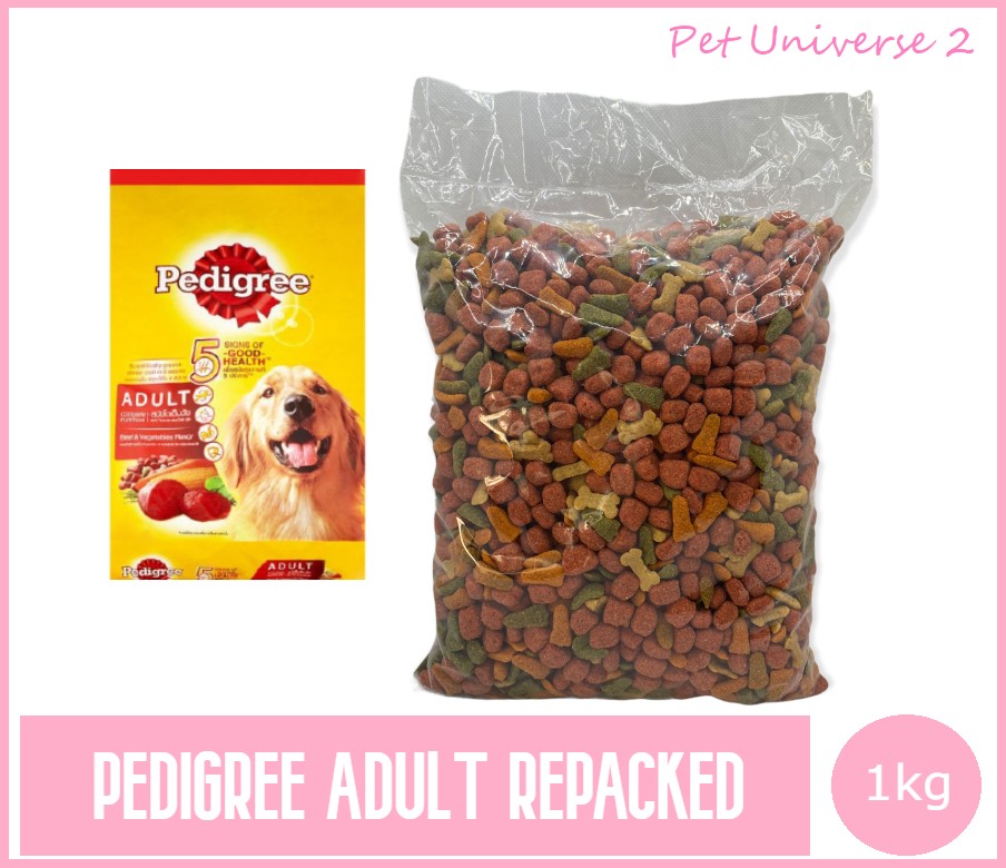 pedigree per kilo