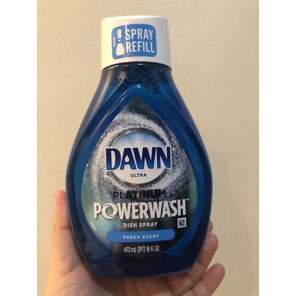 Dawn Ultra 5x Faster Grease Cleaning Platinum Powerwash Dish Spray The ...