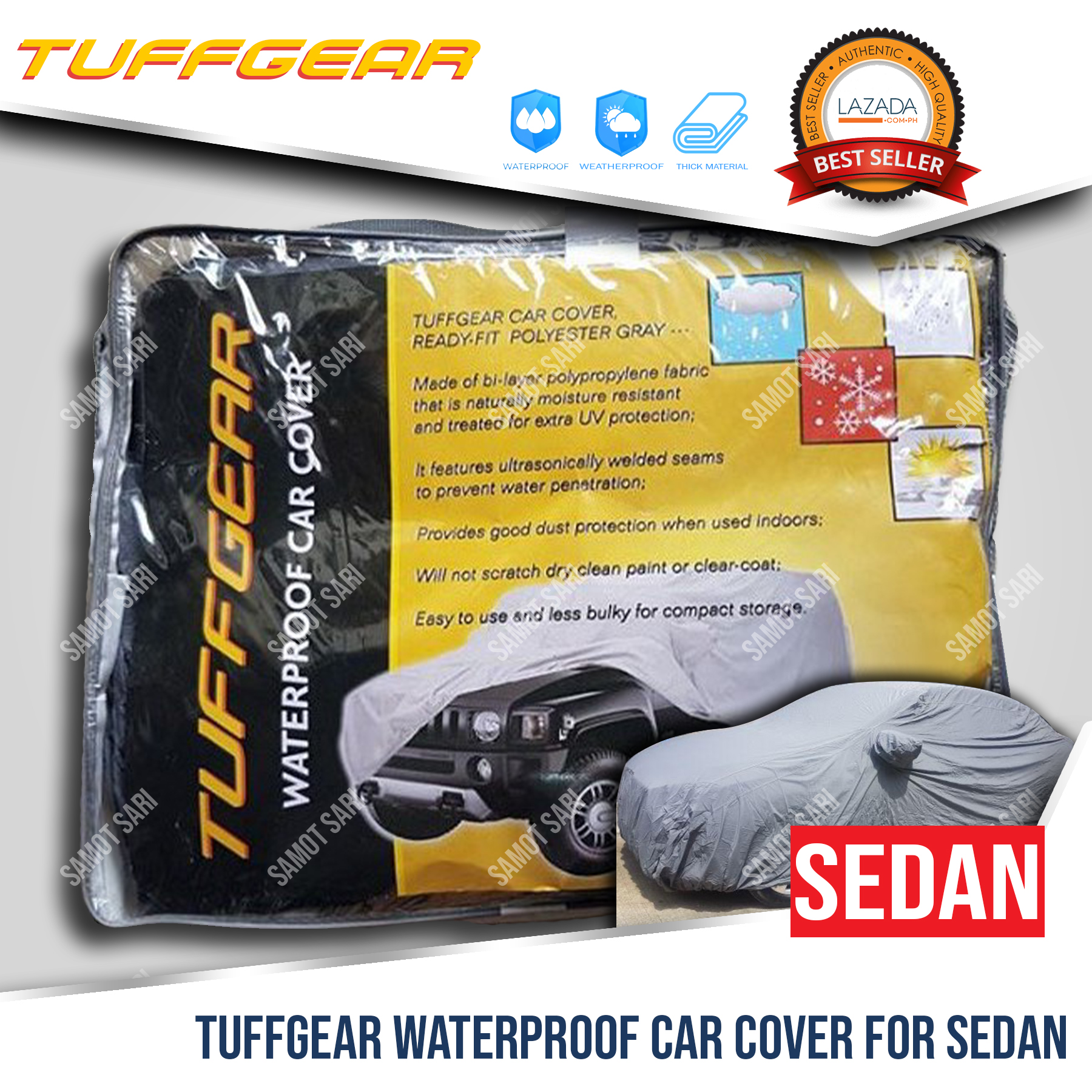 tuff gear waterproof car cover