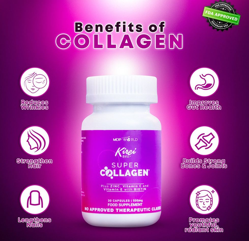 1 Kirei Super Collagen 30 capsules Skin Nourishment Healthy Supplement/ Super Collagen Lazada PH