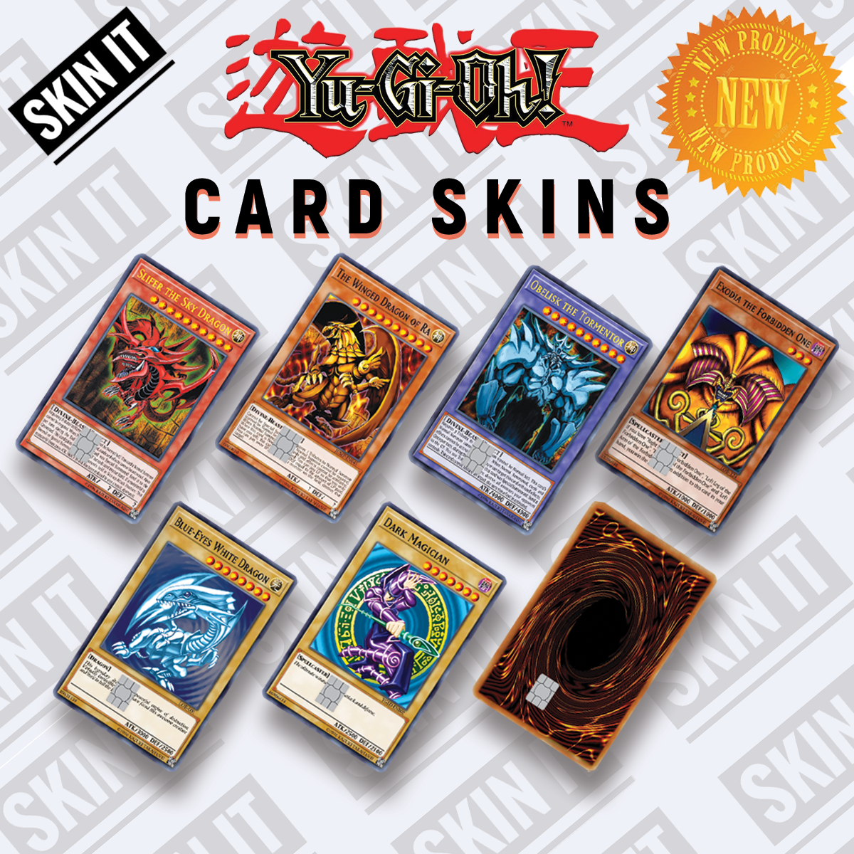 yugioh card skin SKIN IT : Yugioh! Card Skins (Stickers For ATM or Beep Cards)