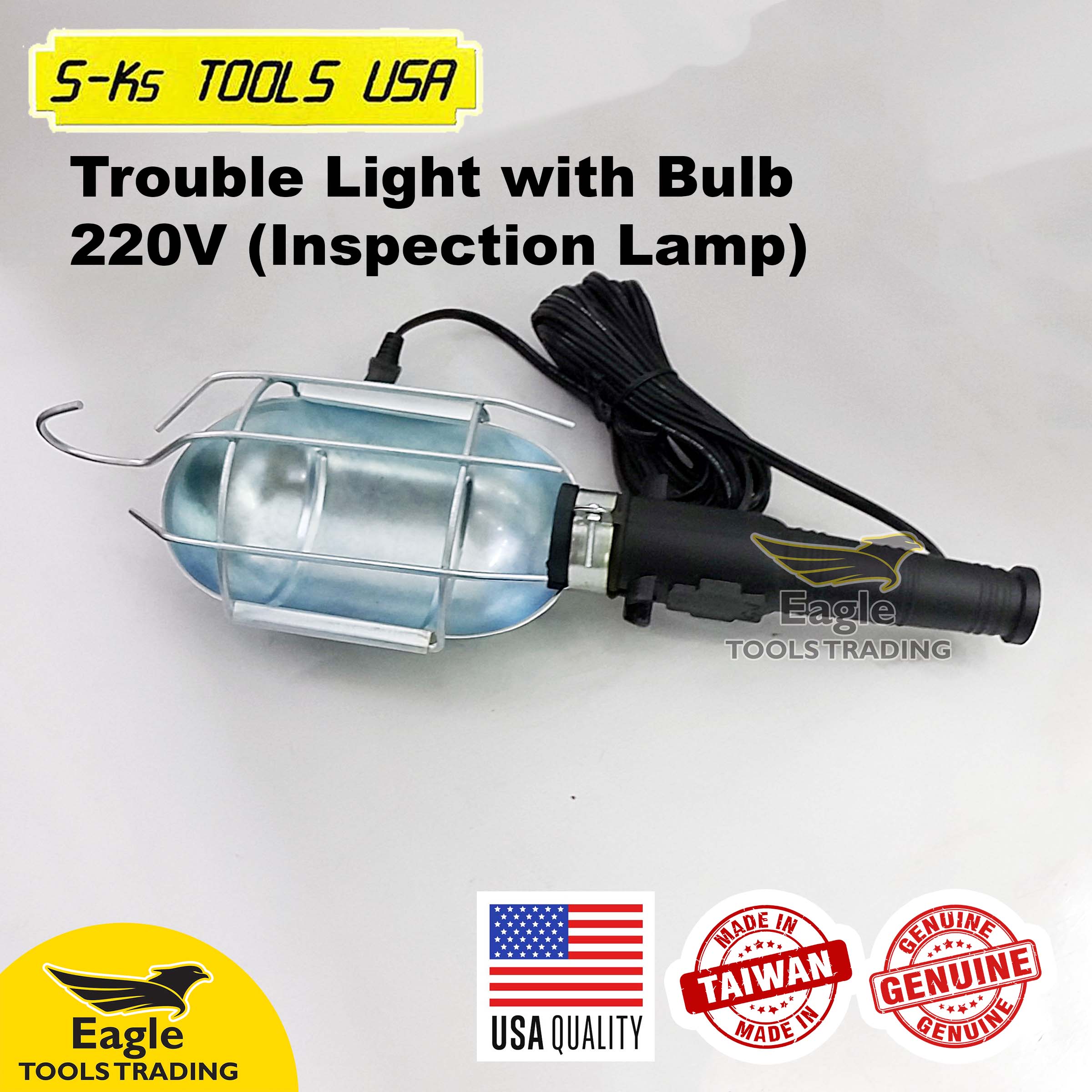 Inspection Lamp Engine Checking & Trouble Light at Night 220V Sks Tools