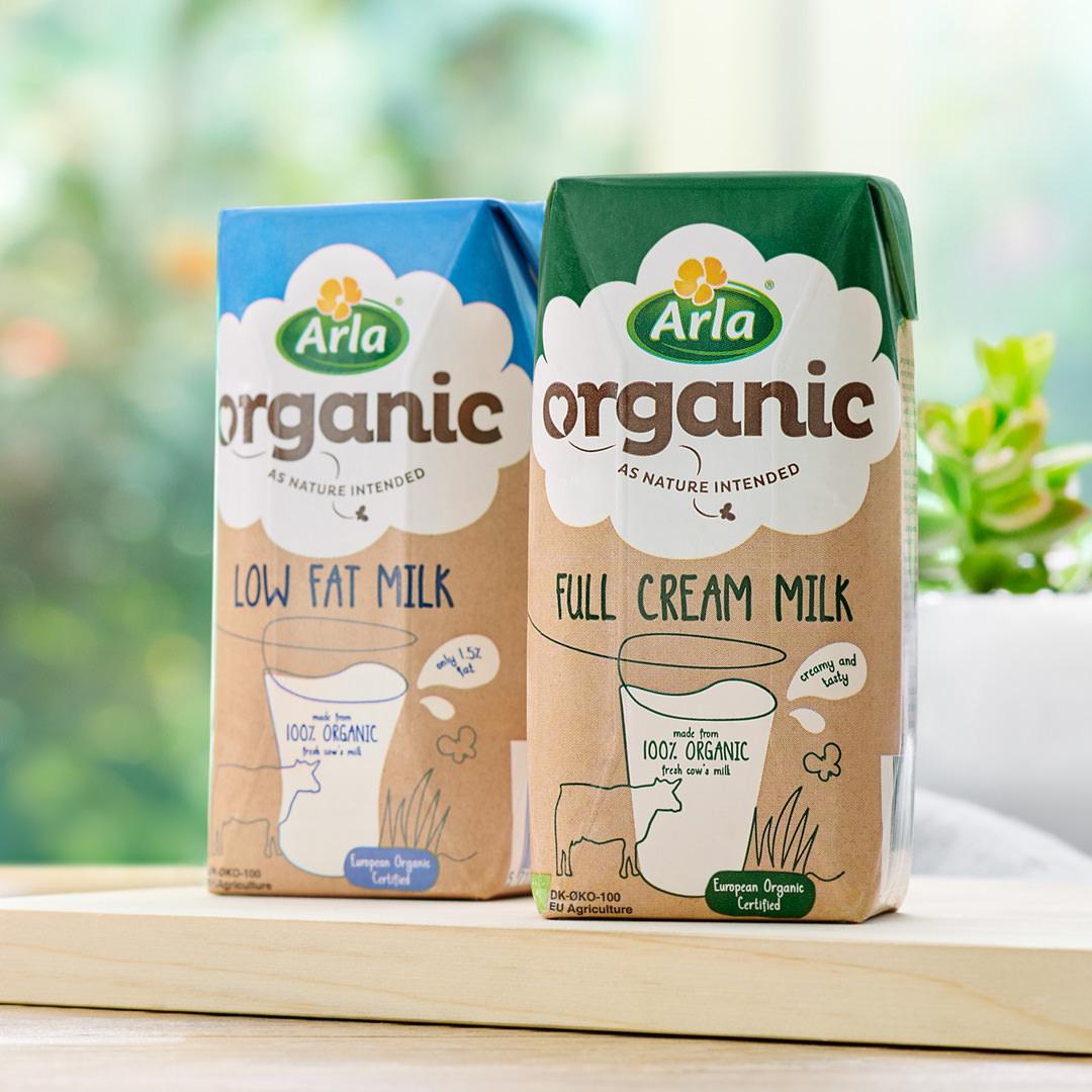 Arla Organic Full Cream Milk 200ml review and price