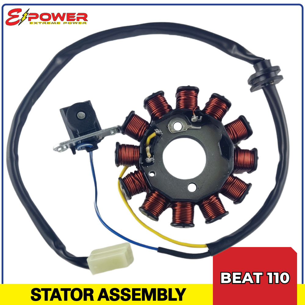 E-power Magneto Stator Coil Assembly For Honda Beat 110 (carburetor 