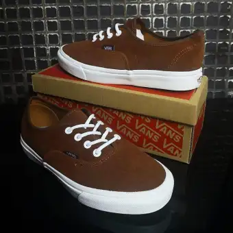 vans classic brown