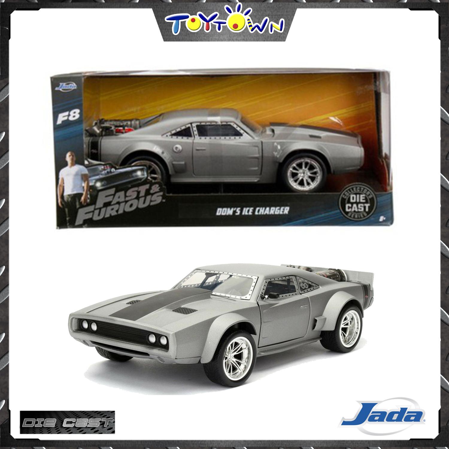 Jada Toys Fast Furious Dom's Ice Charger (Die Cast Car ...