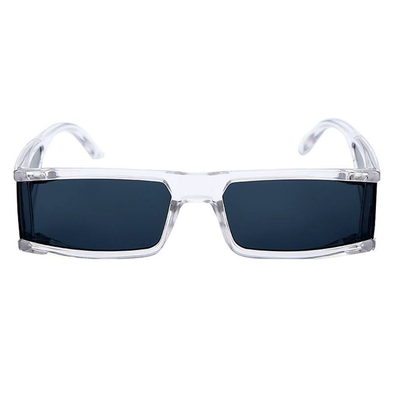 Vintage Square แว่นตากันแดดแฟชั่นสำหรับผู้หญิงแว่นตา Retro Mirror แว่นตา Sun สำหรับหญิง UV400กรอบใส