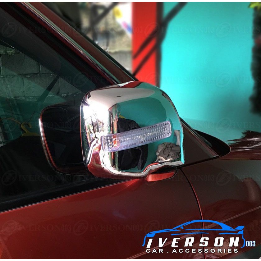 Mitsubishi Adventure 2010 onwards Side Mirror Cover with LED Lazada PH
