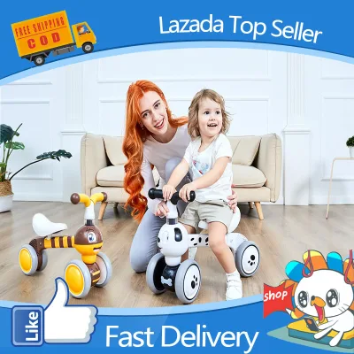Kids Baby Ride On Bike,Without Pedal Toddler Tricycles Balance Bike,Learning Bike For Kids 1-3 Years Old Girls Boys