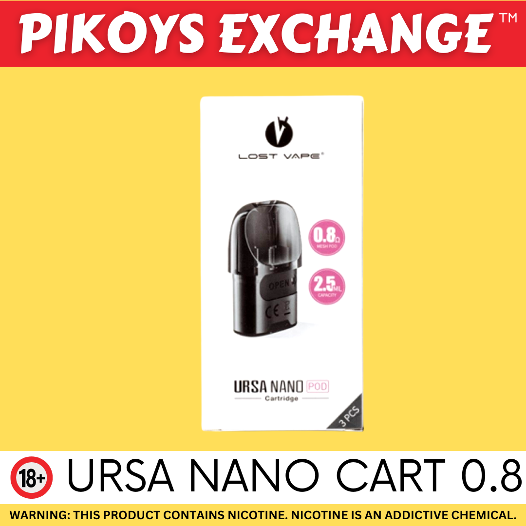 Ursa Nano Pro Cartridge 2.8ml Ursa Nano Cartridge Lost Vape Ursa