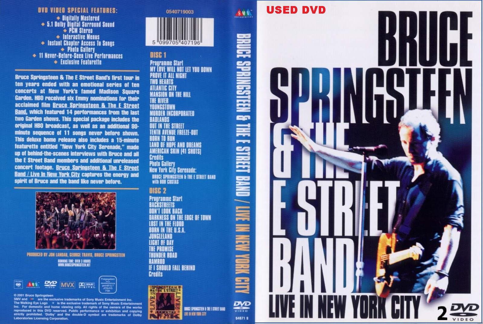 Bruce Springsteen「LIVE IN NEW YORK CITY」