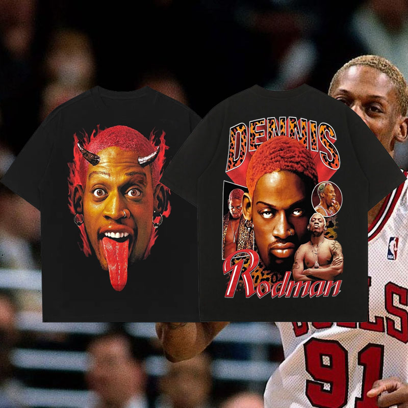 Dennis rodman 2024 devil shirt