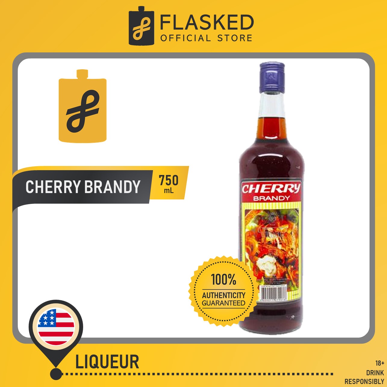 Walsh Cherry Brandy Liqueur 750mL Lazada PH