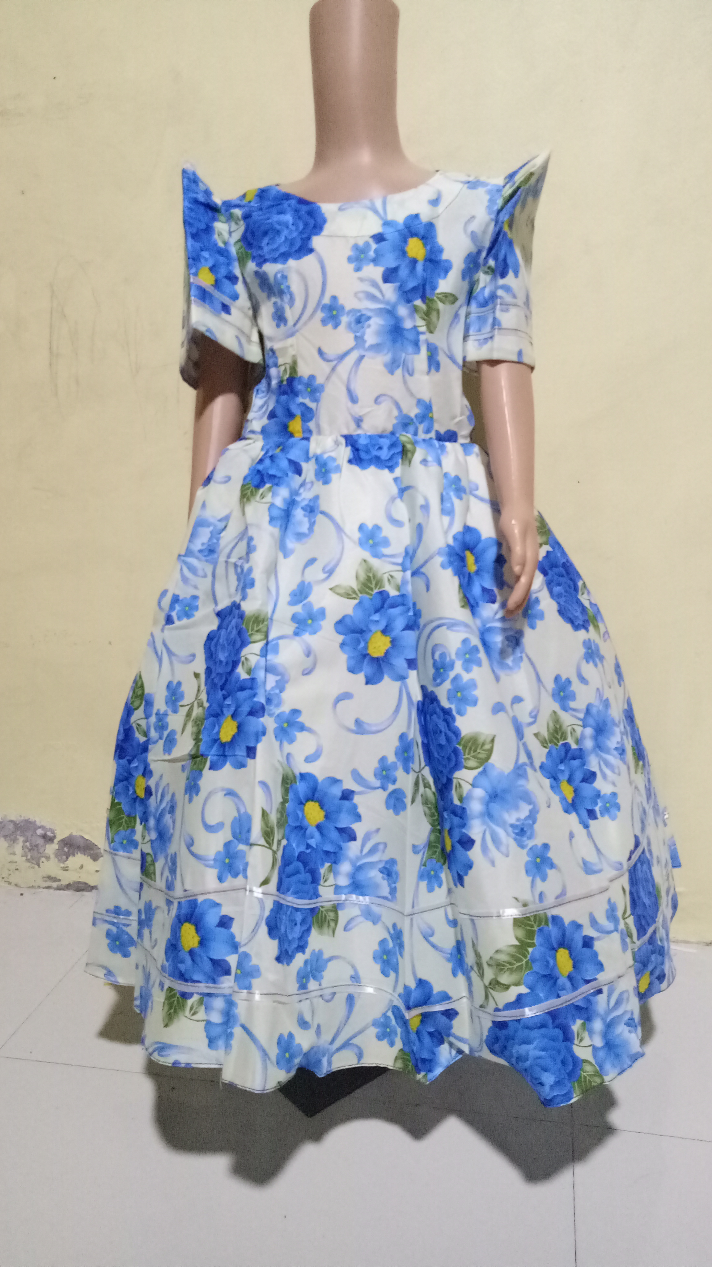 Balintawak Dress for Buwan ng Wika Costume (Floral Design) - For Kids 3 ...