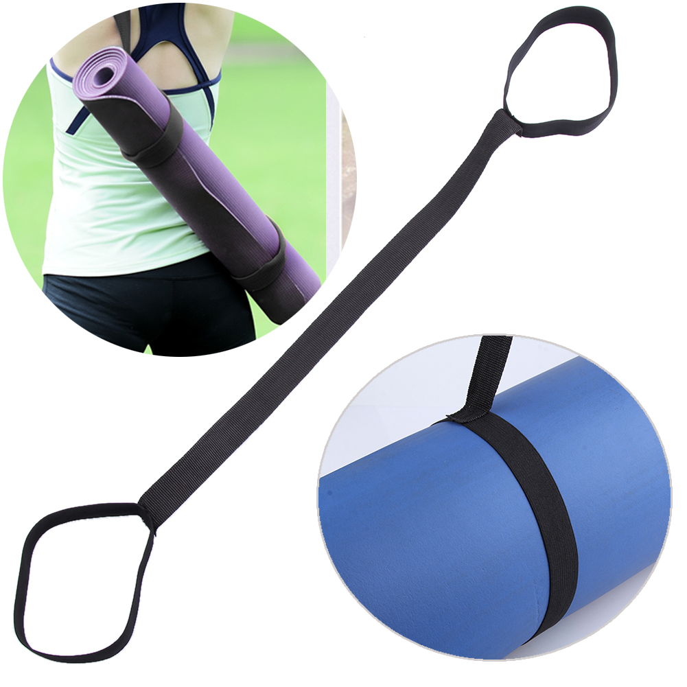 Yoga Mat Strap Belt Adjustable Sports Sling Shoulder Carry Belt