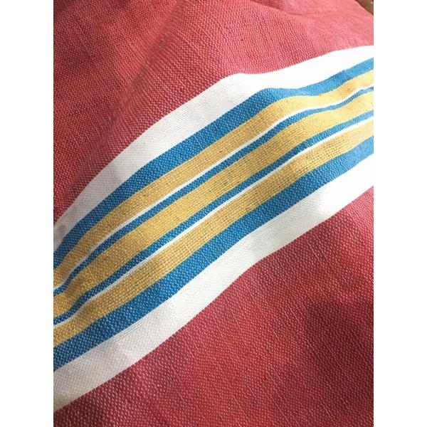 double size blanket wasig Ilocos blanket pure cotton hand woven hand