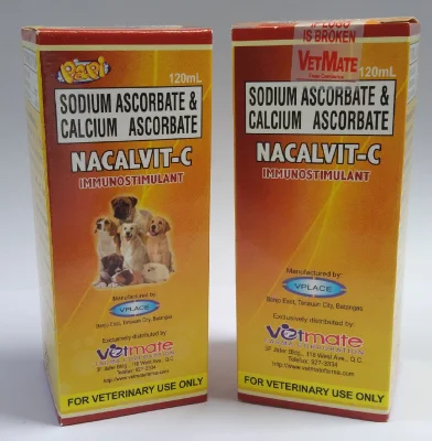PAPI Nacalvit-C Immuno Stimulant for Pets (120ml) (BUNDLE OF 2pcs)