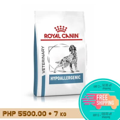 Royal Canin | Hypoallergenic | 7kg | Dogs | Canine | Dry Food | Pellets | Kibbles