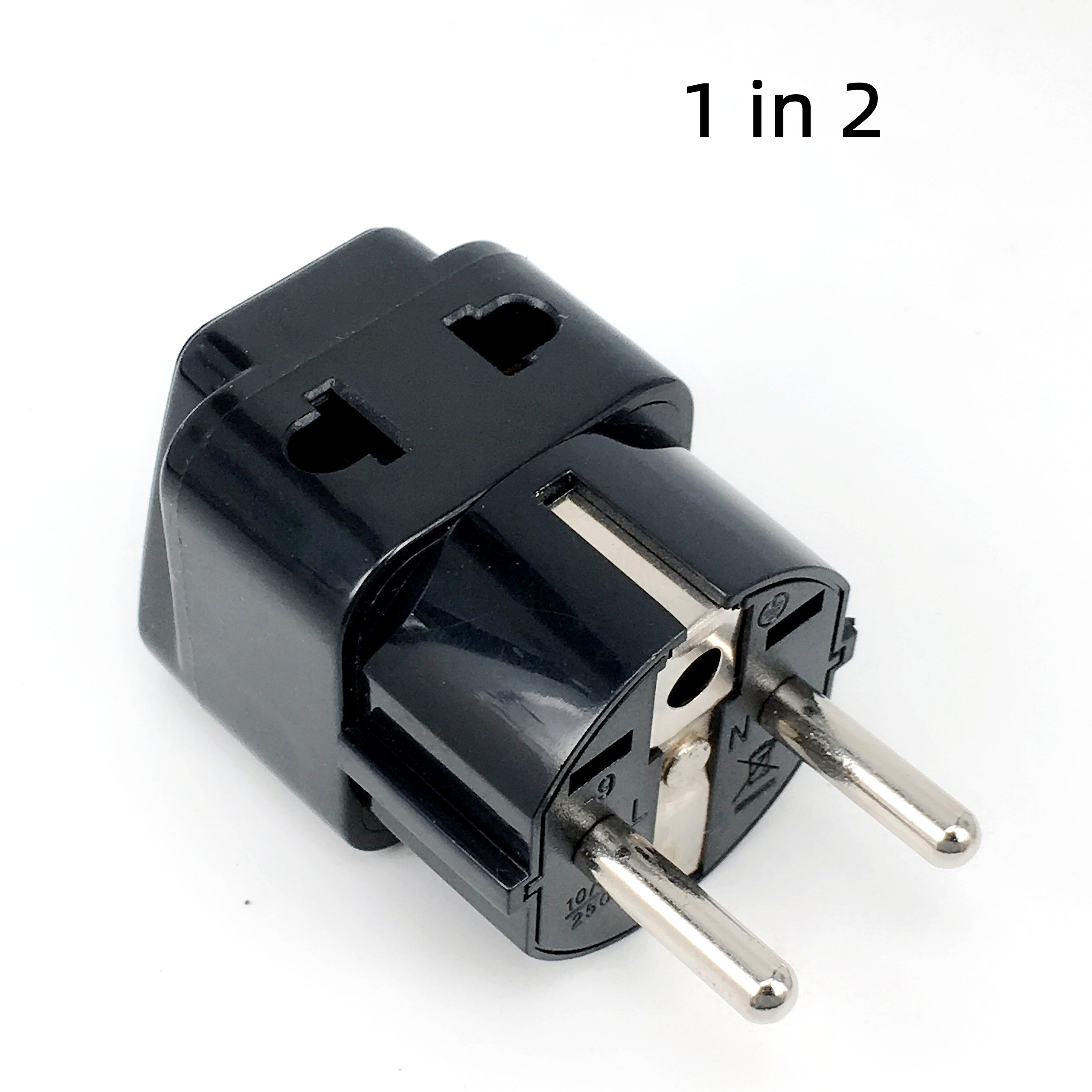 Multiftion EU German Conversion Plug To Universal French n Bali The