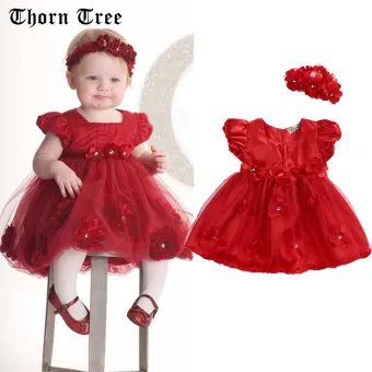 baby frock with headband