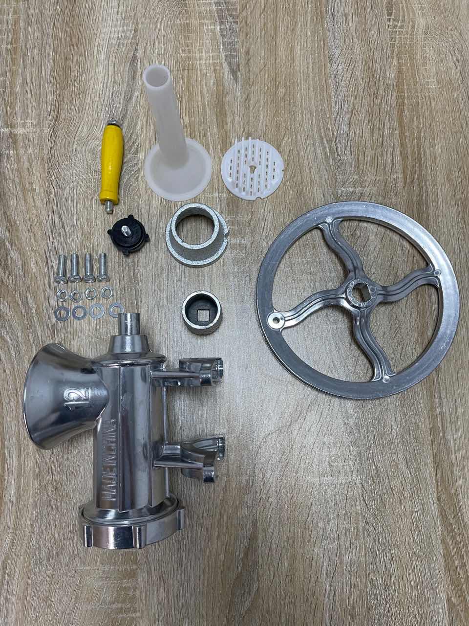 【Best High Quality】Stainless Steel Hand Grinder Manual Enema Machine