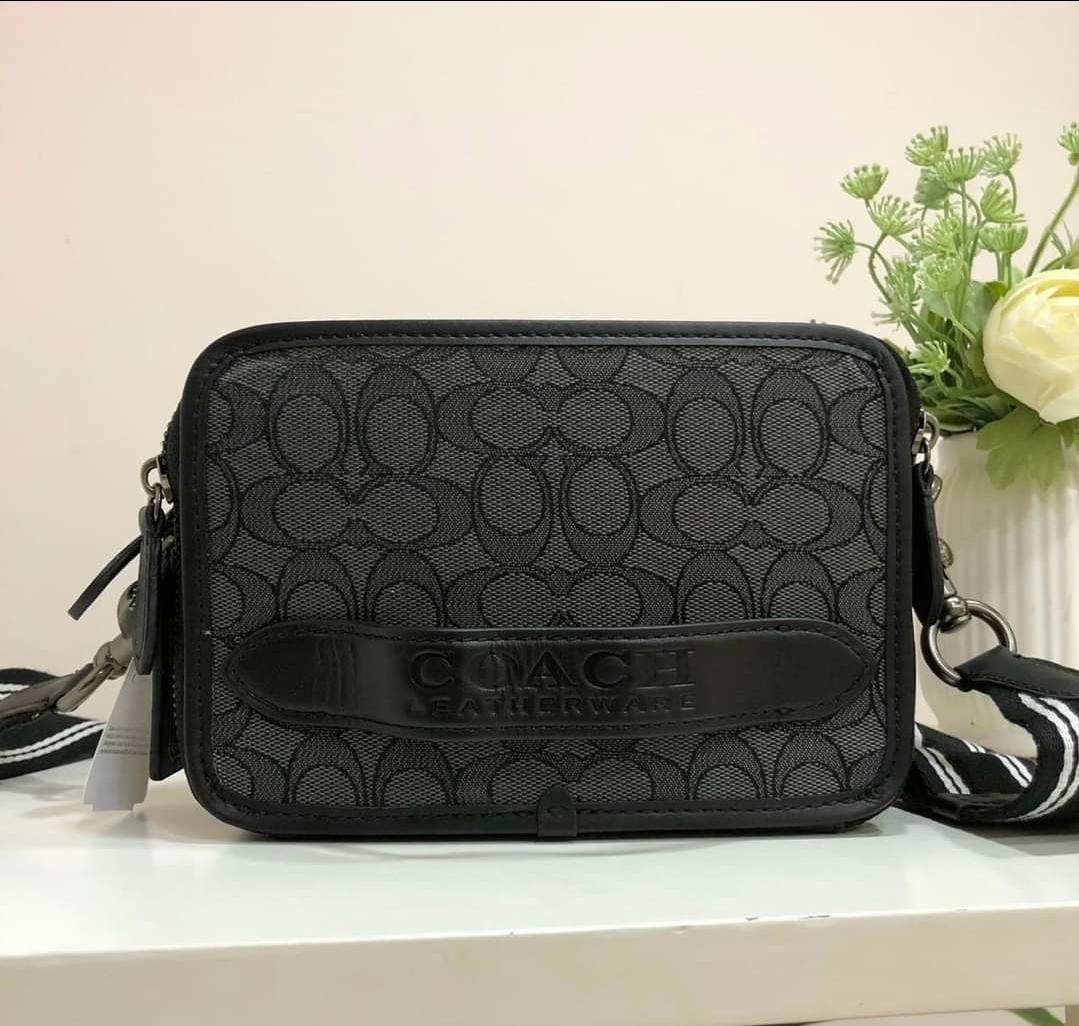 Authentic Coach Charter Crossbody In Signature Jacquard C3780 ...