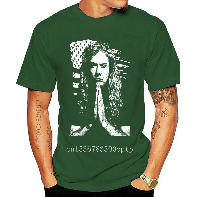Men T shirt Custom Dave Mustaine Flag US Fitness funny t-shirt novelty  tshirt women | Lazada PH