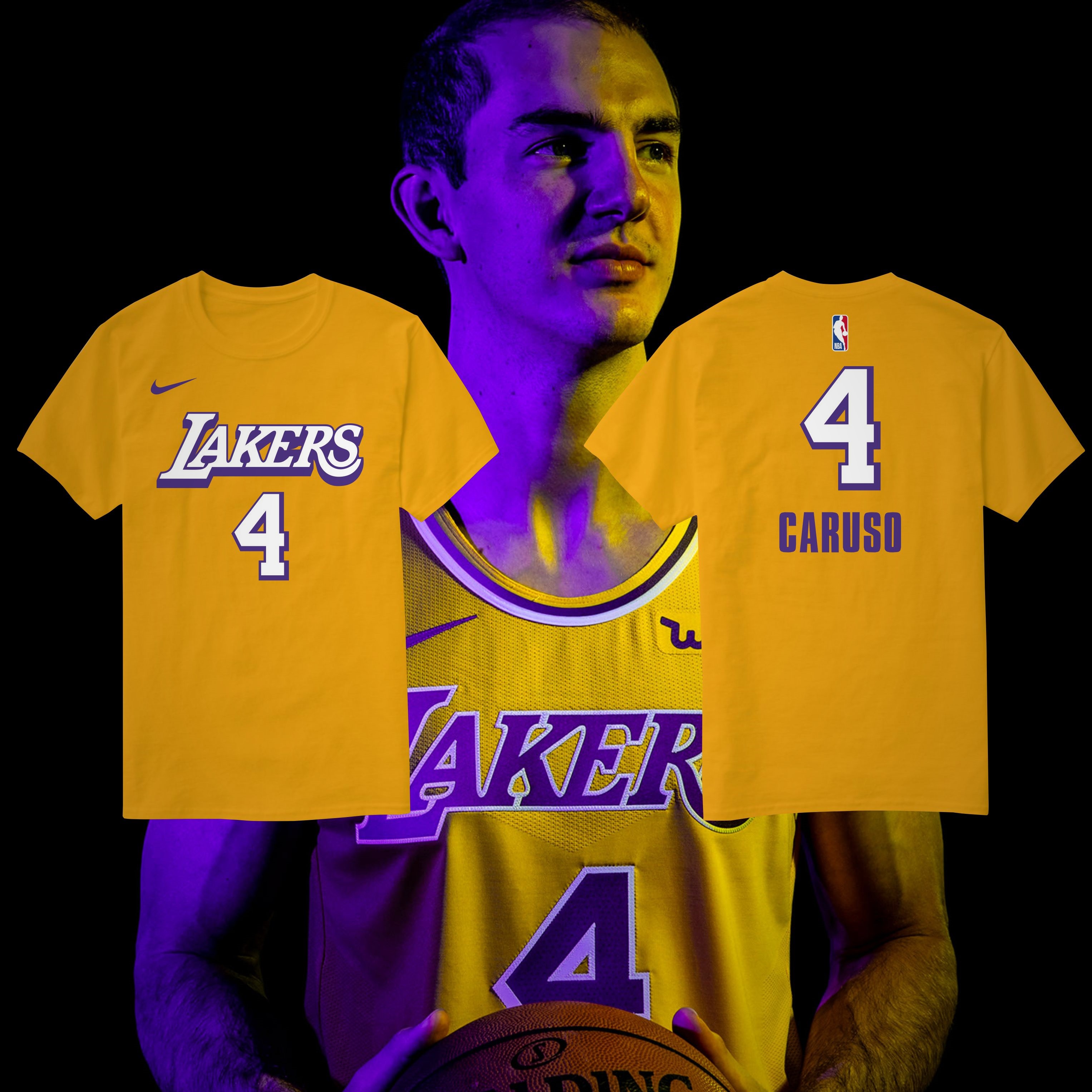 alex caruso shirt lakers