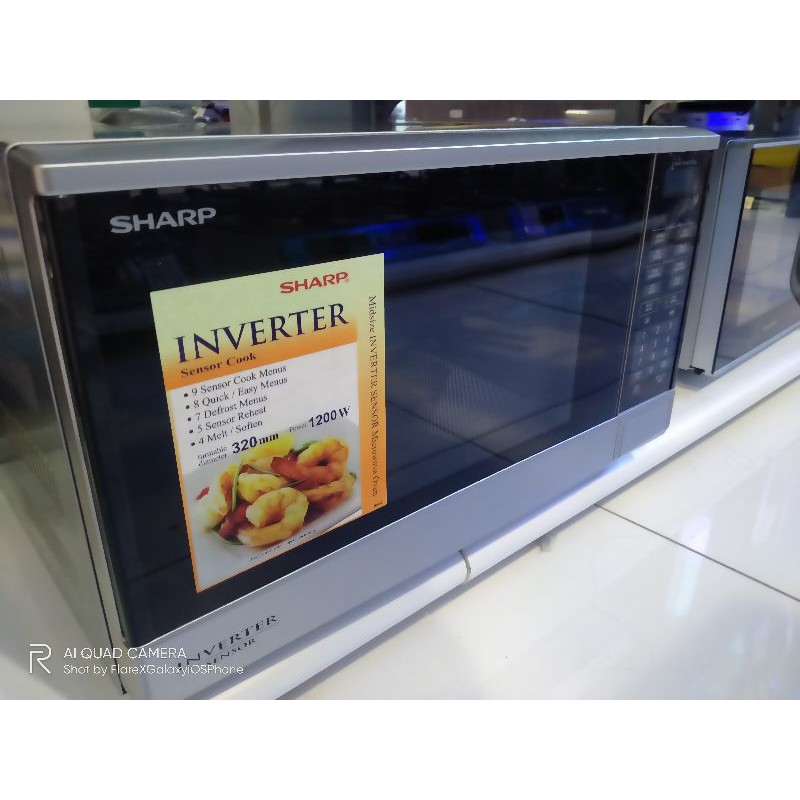Sharp 33L Microwave Inverter Oven R380F(S) Lazada PH