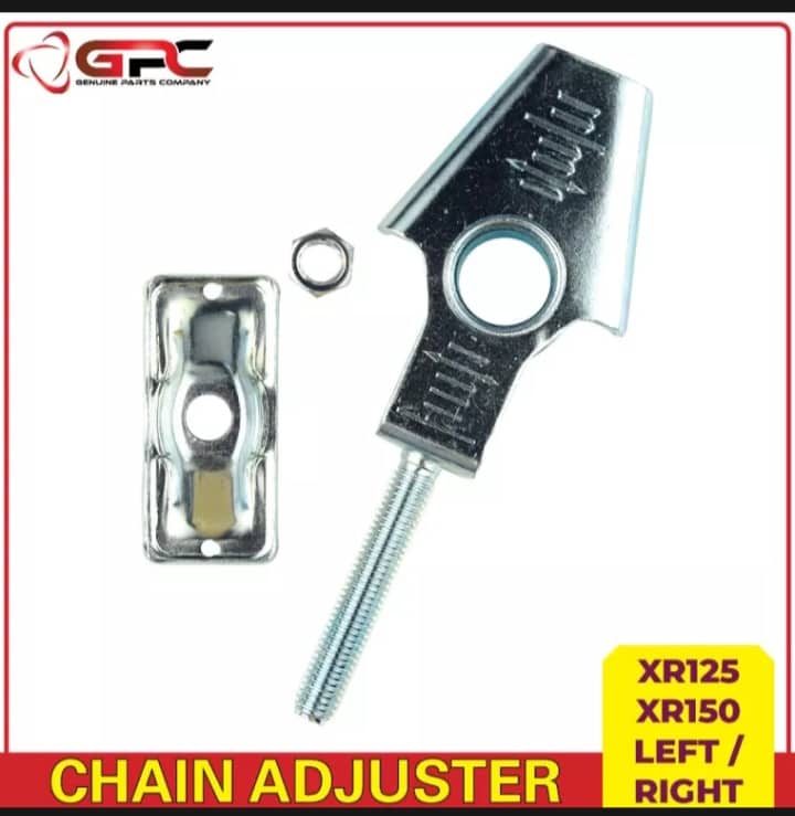 Honda Chain Adjuster Motorcycle Rear Chain Adjuster Tensioner For Honda CRF  XR 70 80 100 Models Rear Axle Adjustment Tool Motorcycle Chain Adjuster Tensioner Nuts Compatible With CRF XR 70